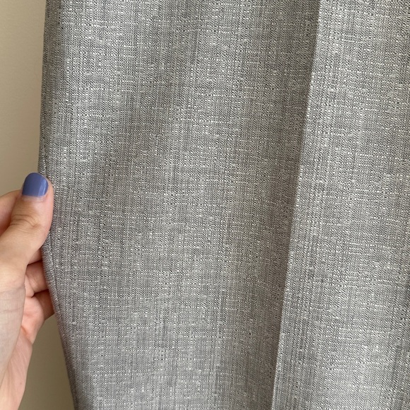 Reiss Women’s Grey Wool Blend Tapered Trousers, Gray Cropped Pants, Size 8 - Picture 8 of 16